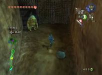 une photo d'Ã©cran de The Legend of Zelda - Twilight Princess sur Nintendo Gamecube